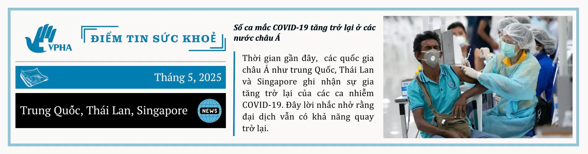 Số ca mắc COVID-19 tăng trở lại ở các nước Châu Á